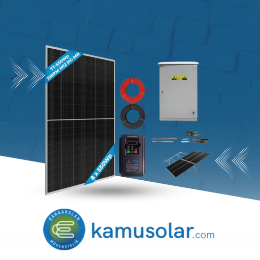 Hazır Tarımsal Solar Sulama Paketleri